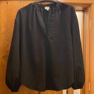 Black L blouse from target